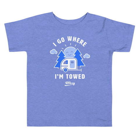 I Go Where I'm Towed tee I Go Where I'm Towed tee
