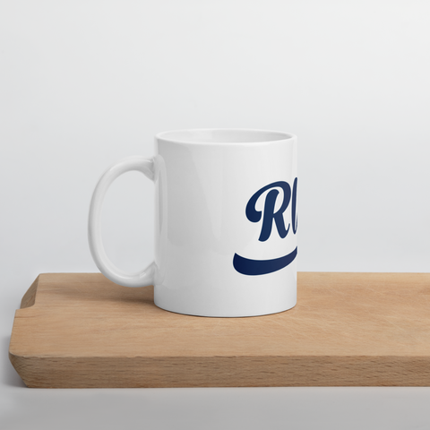 White glossy mug White glossy mug