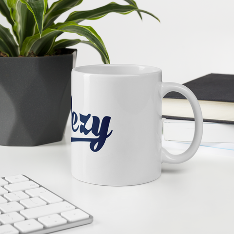 White glossy mug White glossy mug