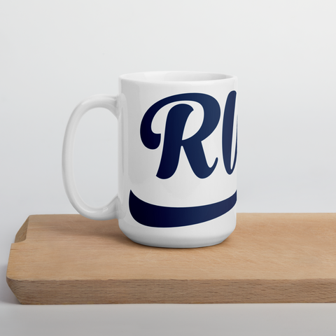 White glossy mug White glossy mug