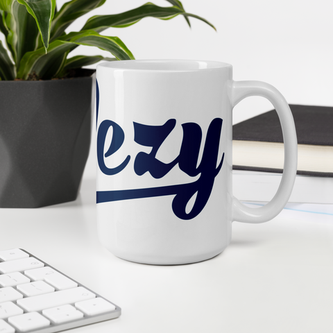 White glossy mug White glossy mug